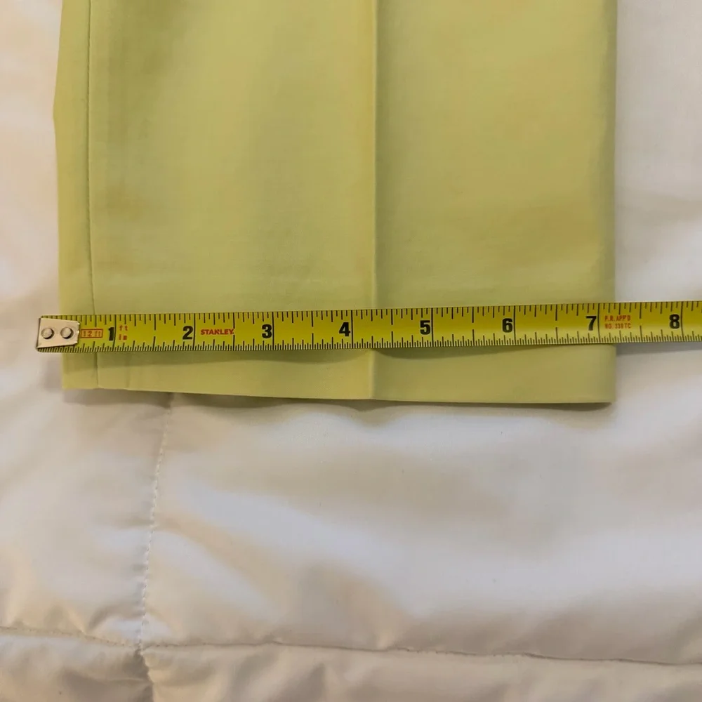 Ann Taylor Lime Straight Leg Pants - Picture 9 of 9